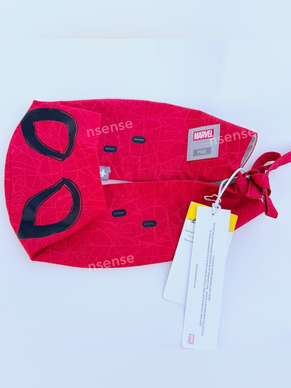 Spider-Man Web Print Scrub Cap